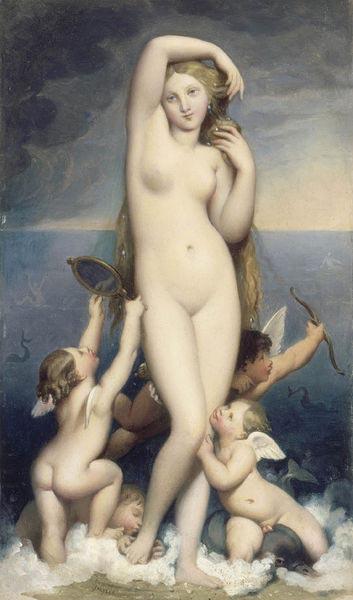 Jean Auguste Dominique Ingres Venus Anadyomene